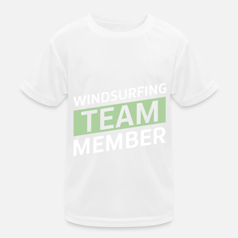 Windsurfing Team Kinder Funktions-T-Shirt