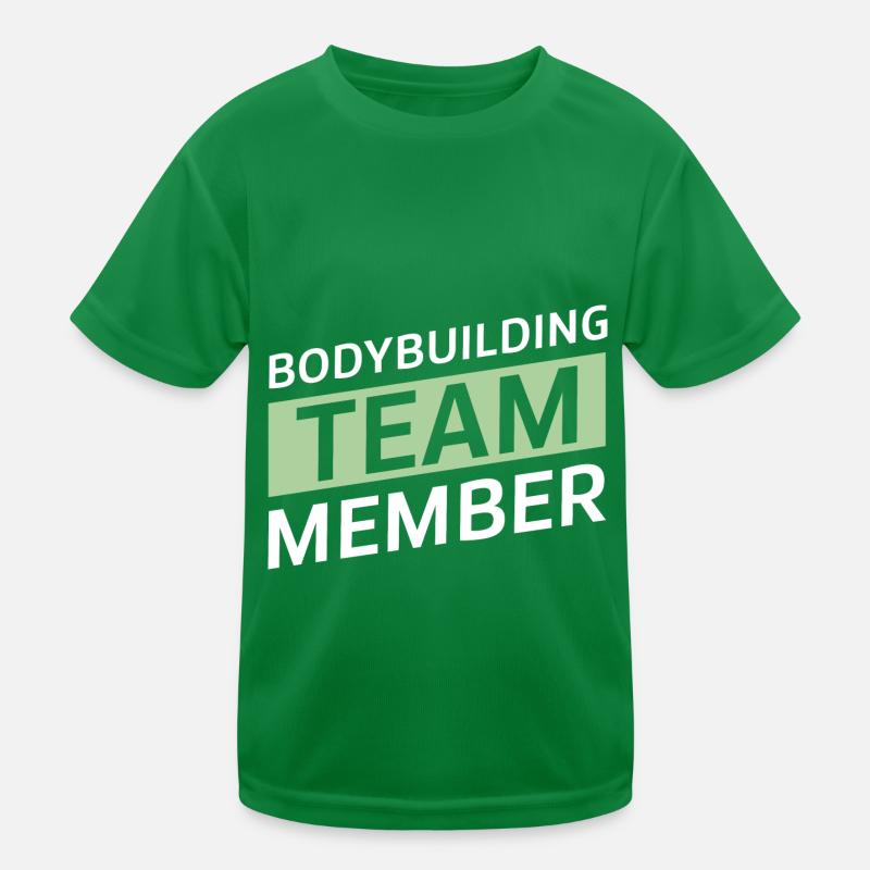 Équipe de musculation T-shirt sport Enfant