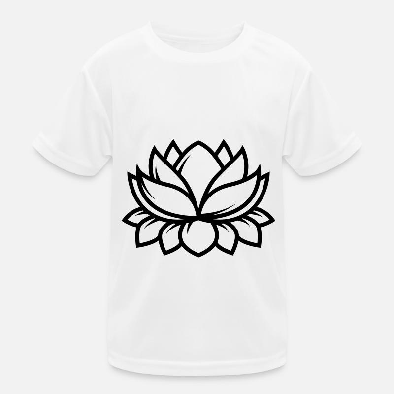 See rose Kinder Funktions-T-Shirt