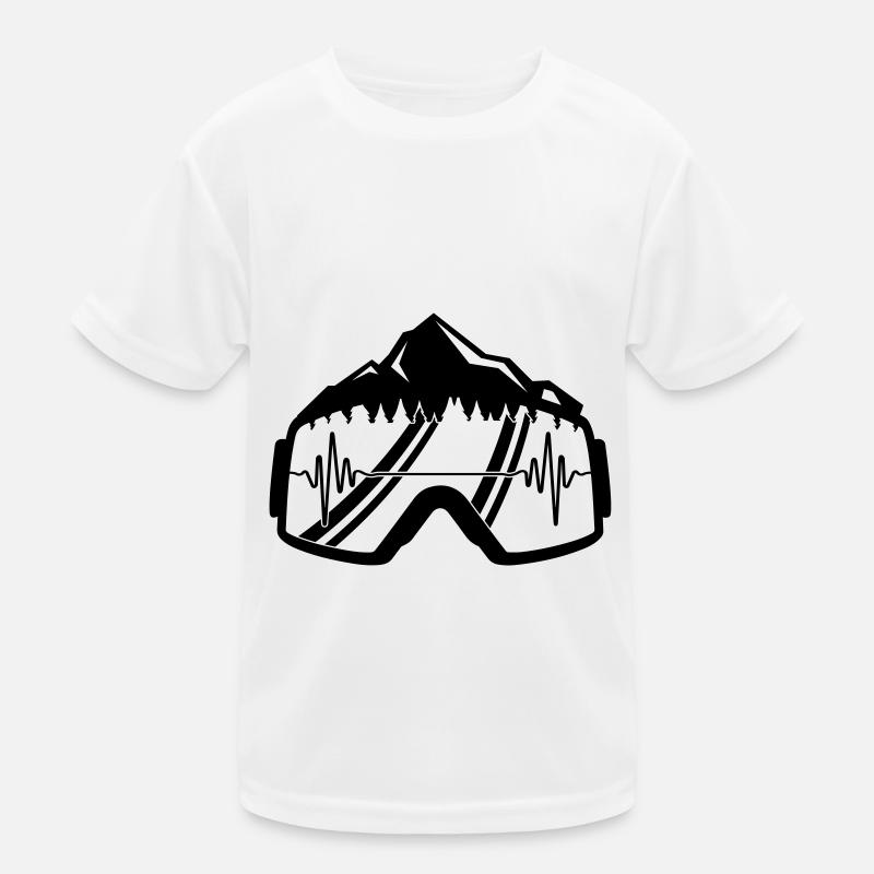 lunettes de ski pulse T-shirt sport Enfant