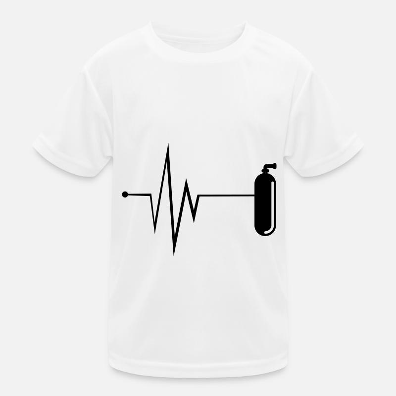 Pouls de plongée à l’oxygène T-shirt sport Enfant