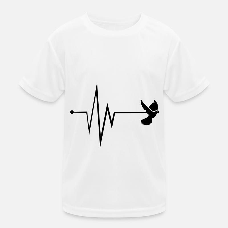 Taube Puls Kinder Funktions-T-Shirt