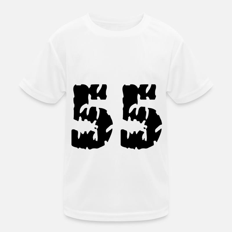 55 Number jersey Kids Functional T-Shirt