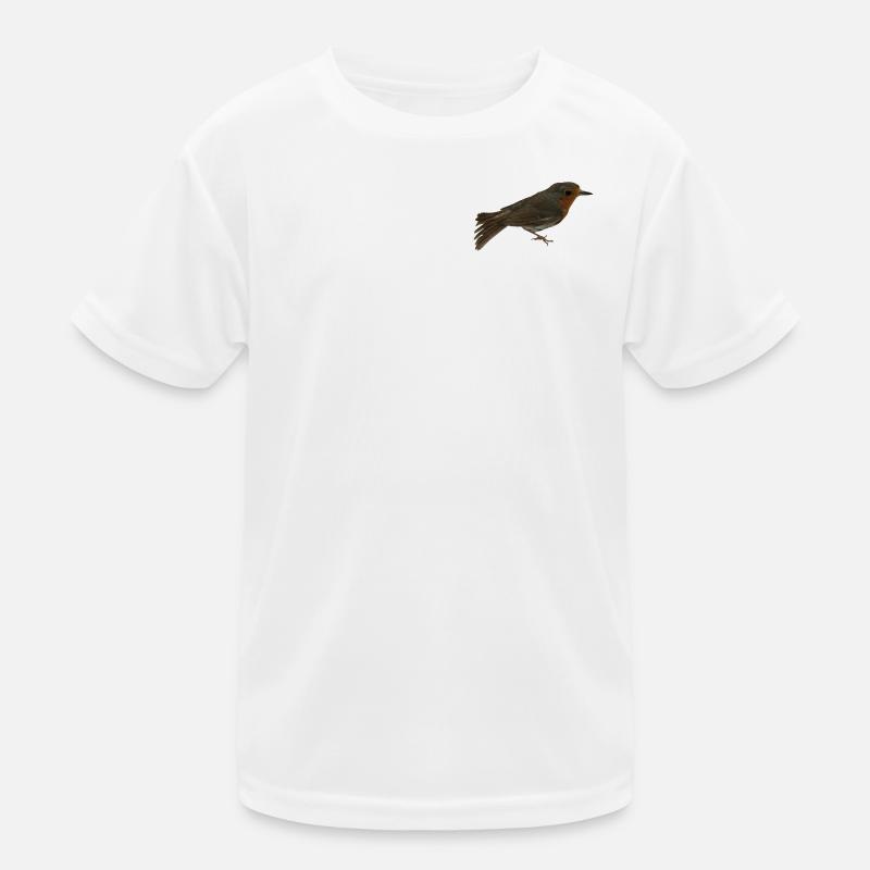Rouge-gorge T-shirt sport Enfant