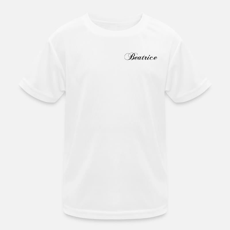Beatrice, personalisierte Kleidung Kinder Funktions-T-Shirt