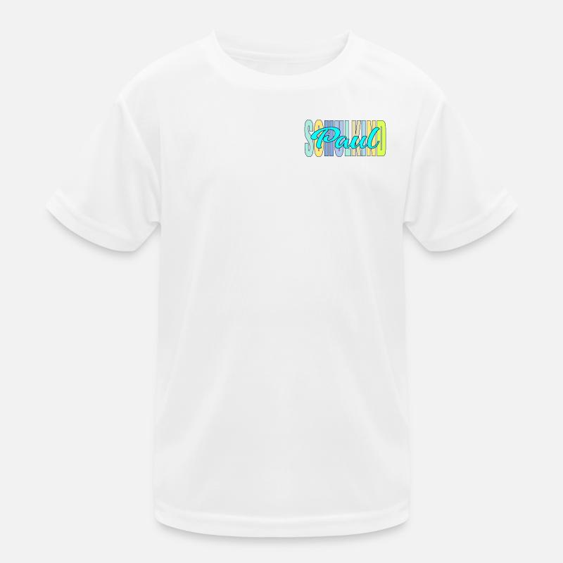 EINSCHULUNG SCHULKIND JUNGENNAME PAUL Kinder Funktions-T-Shirt