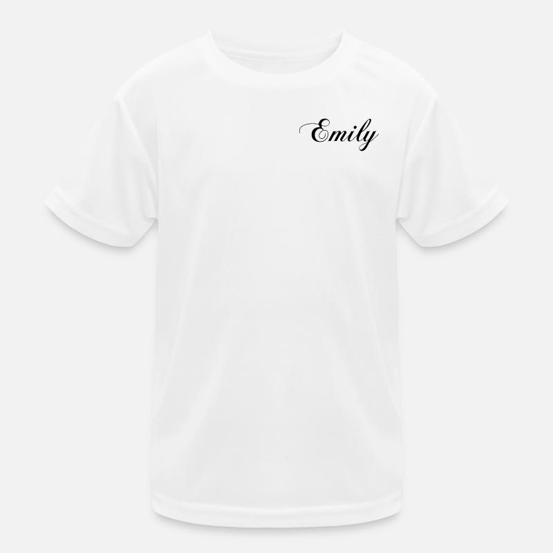 Emily - T-shirts, tasses et sacs avec ton nom dessus T-shirt sport Enfant