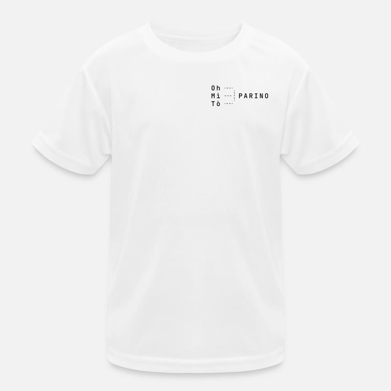 OH MÌ TÒ the Parino t-shirt Kids Functional T-Shirt