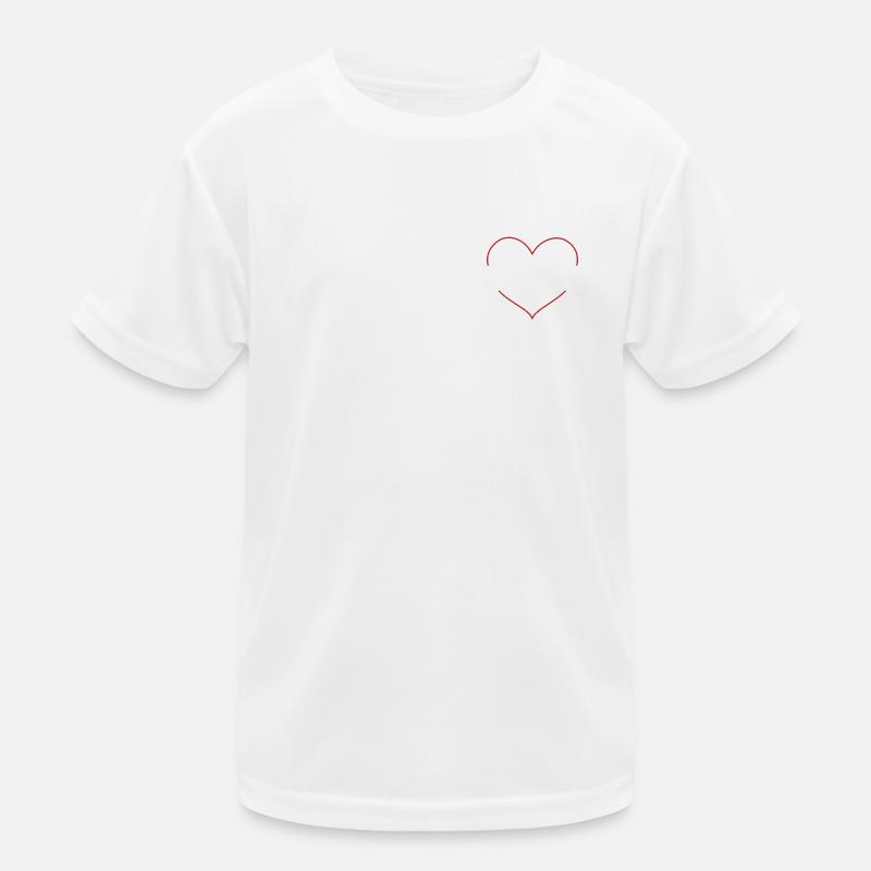 Heart symbol Kids Functional T-Shirt