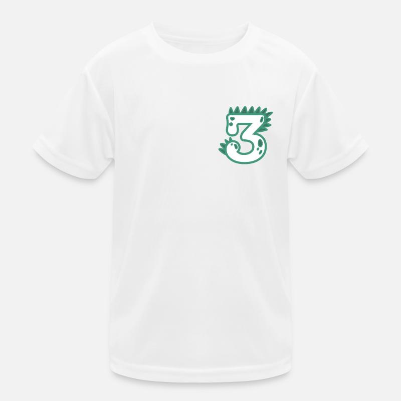 Numéro 3 T-shirt sport Enfant