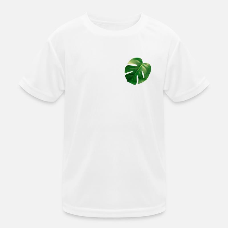 Blatt Kinder Funktions-T-Shirt