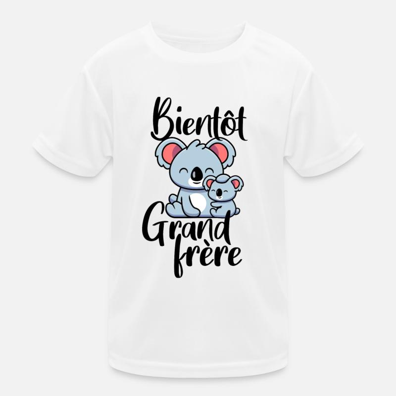 Bald großer Bruder Koala Kinder Funktions-T-Shirt