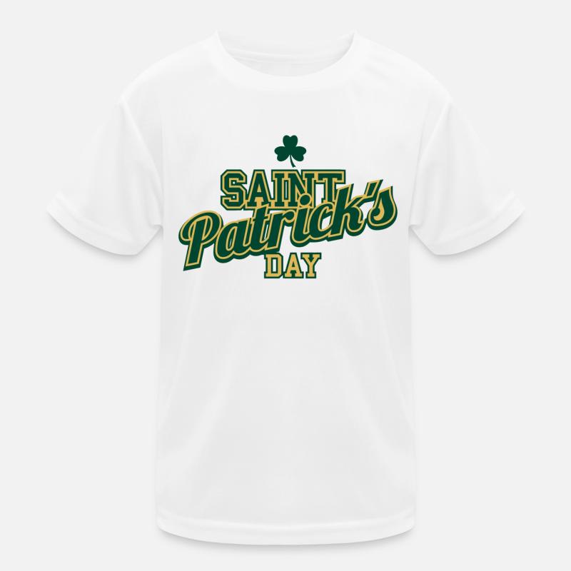 St. Patricks Day Kinder Funktions-T-Shirt