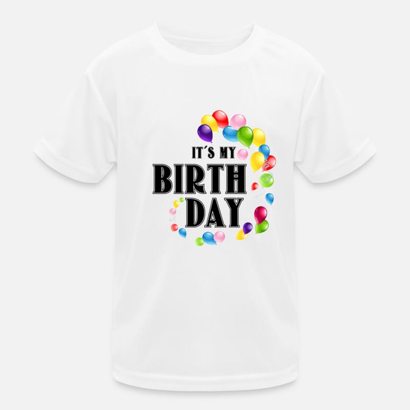 GEBURTSTAG - C’EST MON ANNIVERSAIRE - GEBURTSTAGSGESCHENK T-shirt sport Enfant