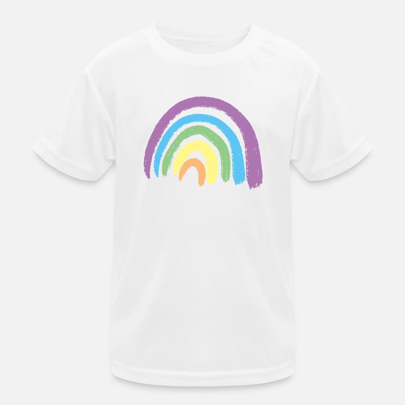 RAINBOW - RAINBOW - RAINBOW COLORS Kids Functional T-Shirt
