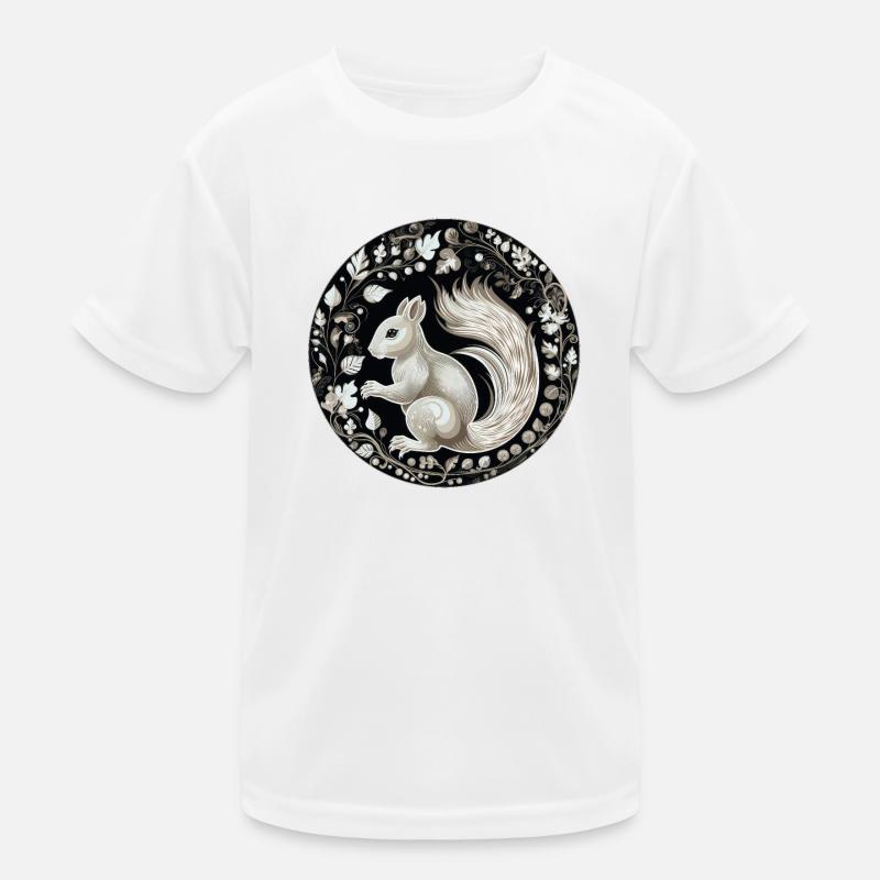 Écureuil T-shirt sport Enfant
