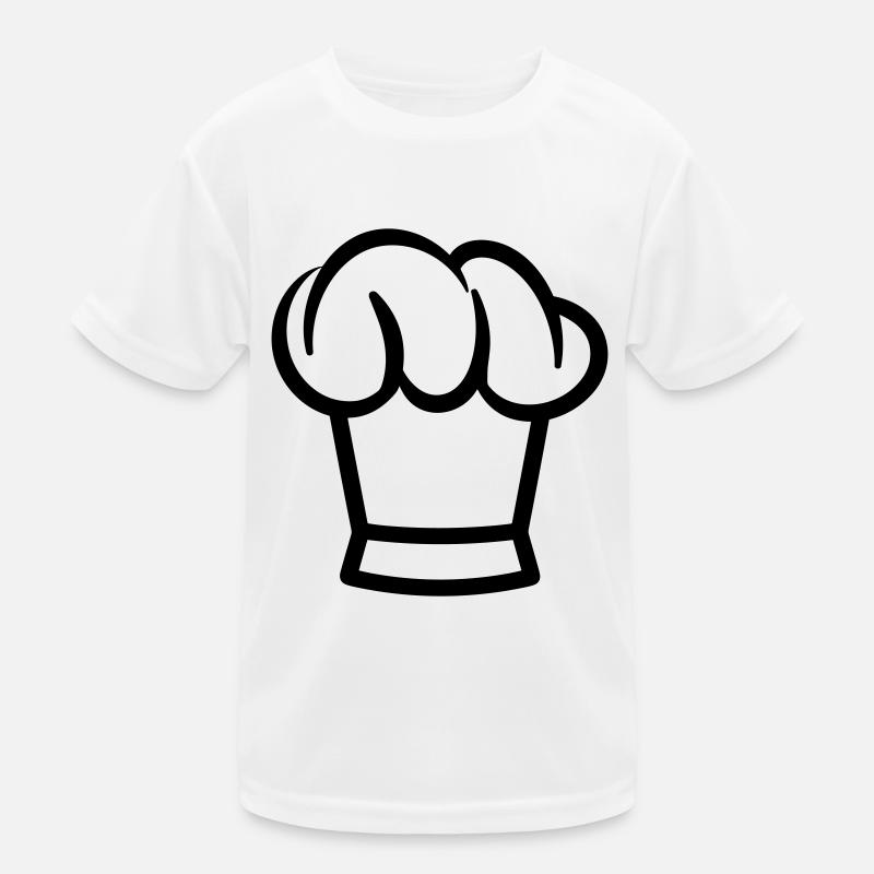 Küchenchef Kinder Funktions-T-Shirt
