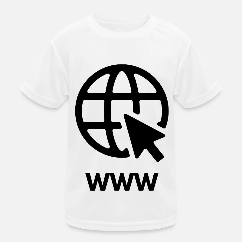 Internet Kinder Funktions-T-Shirt