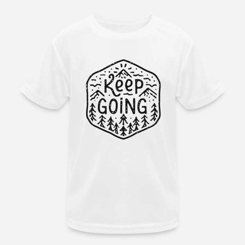 Mach weiter Kinder Funktions-T-Shirt