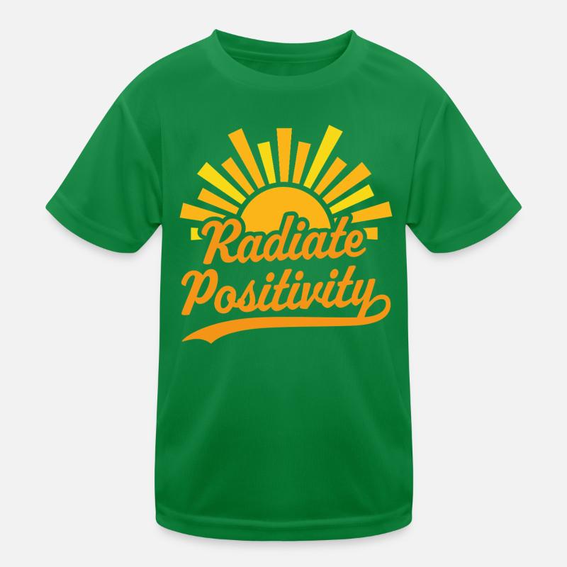 Radiate Positivity Kids Functional T-Shirt