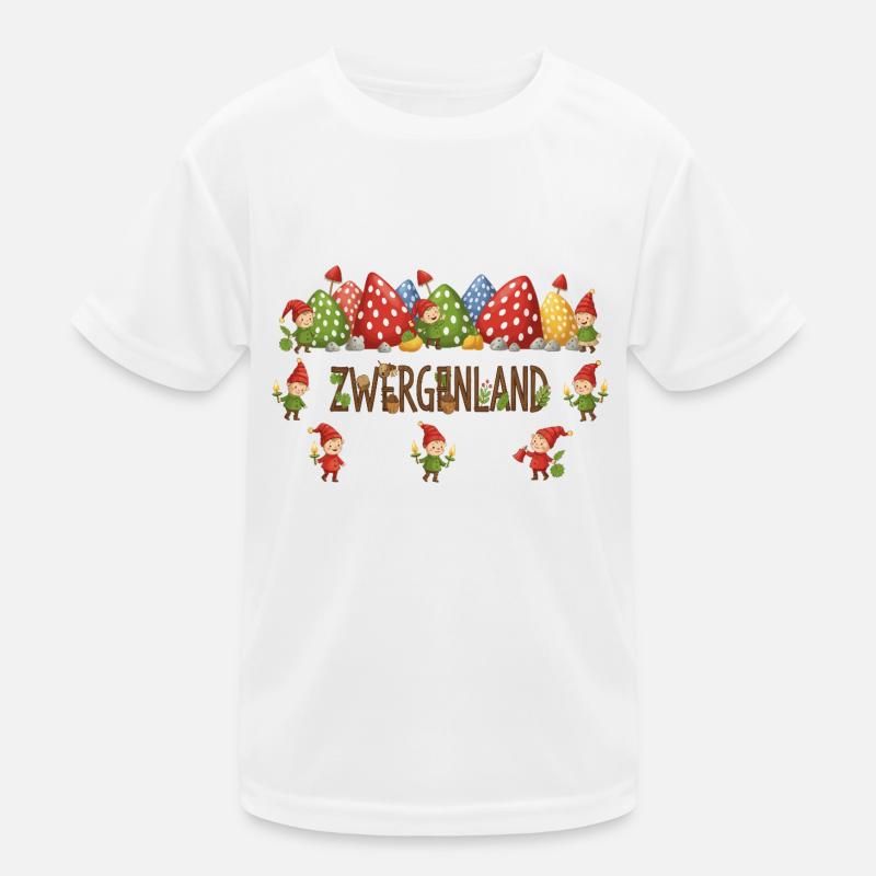 Dwarf Land Celebration Kids Functional T-Shirt