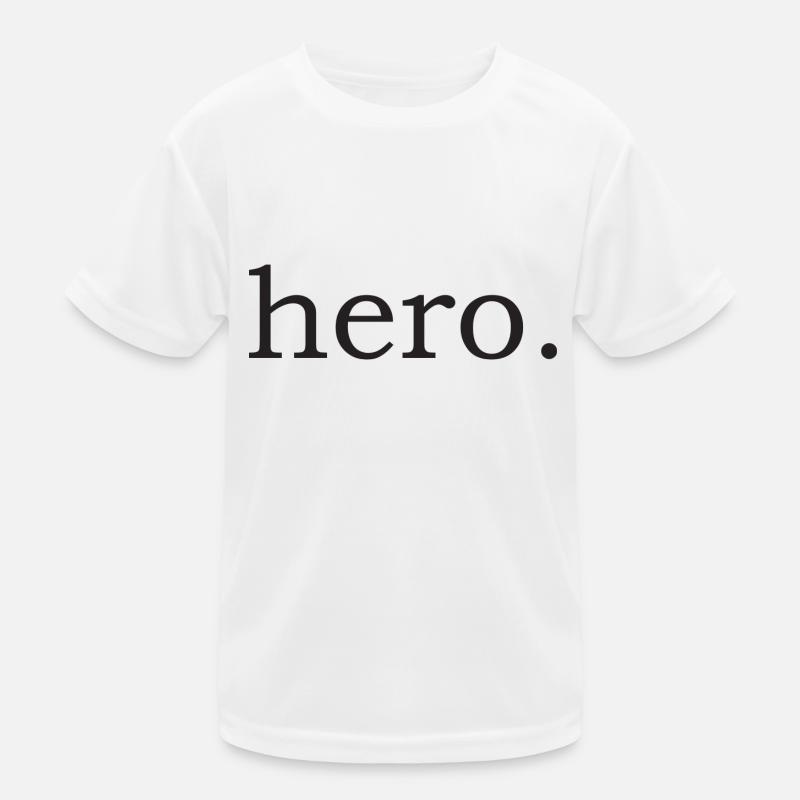 Hero Held Dad Vatertag Papa Geschenkidee Kinder Funktions-T-Shirt