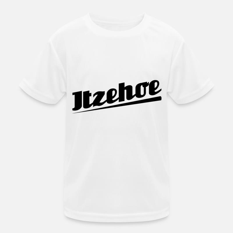 Itzehoe - Textdesign mit Stadtnamen Kinder Funktions-T-Shirt