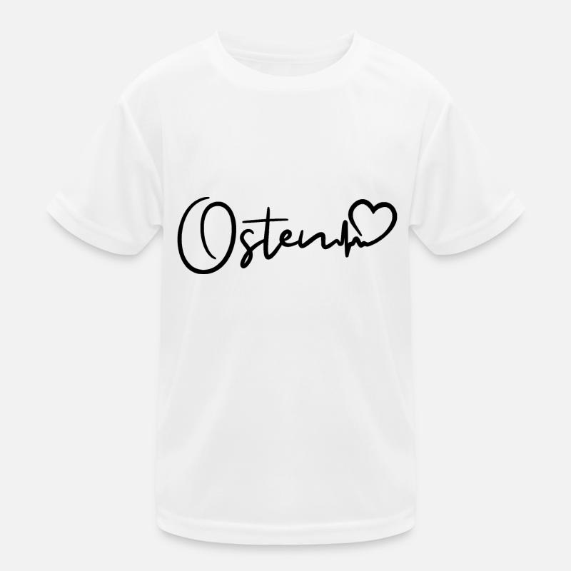 Osten Herzschlag Kinder Funktions-T-Shirt