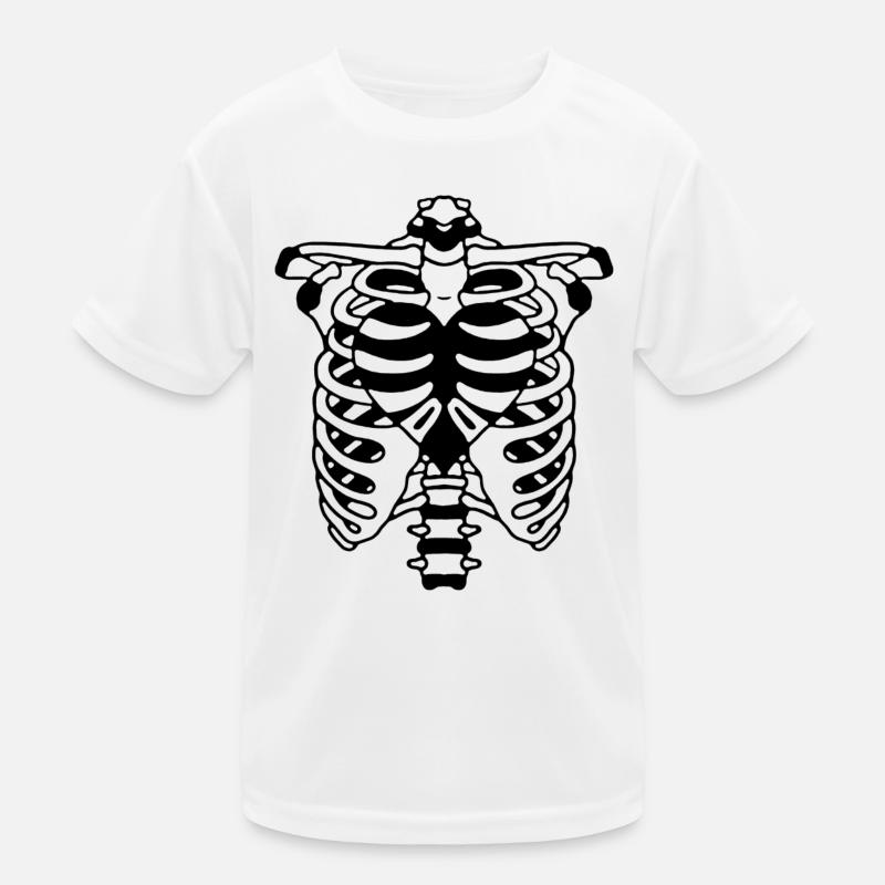 DIE KNOCHEN Kinder Funktions-T-Shirt