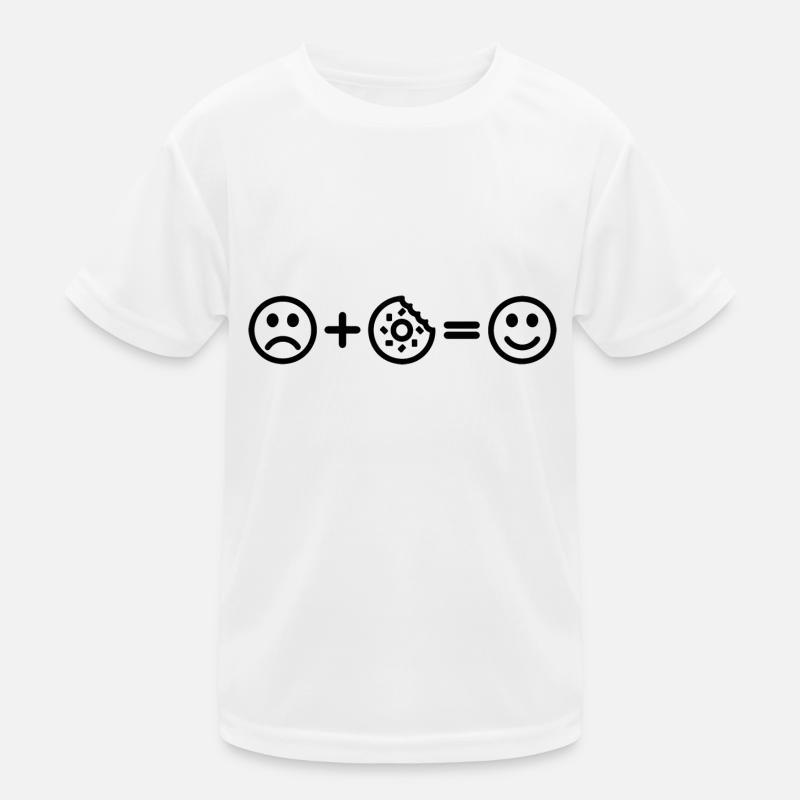 Donut Smiley Kinder Funktions-T-Shirt