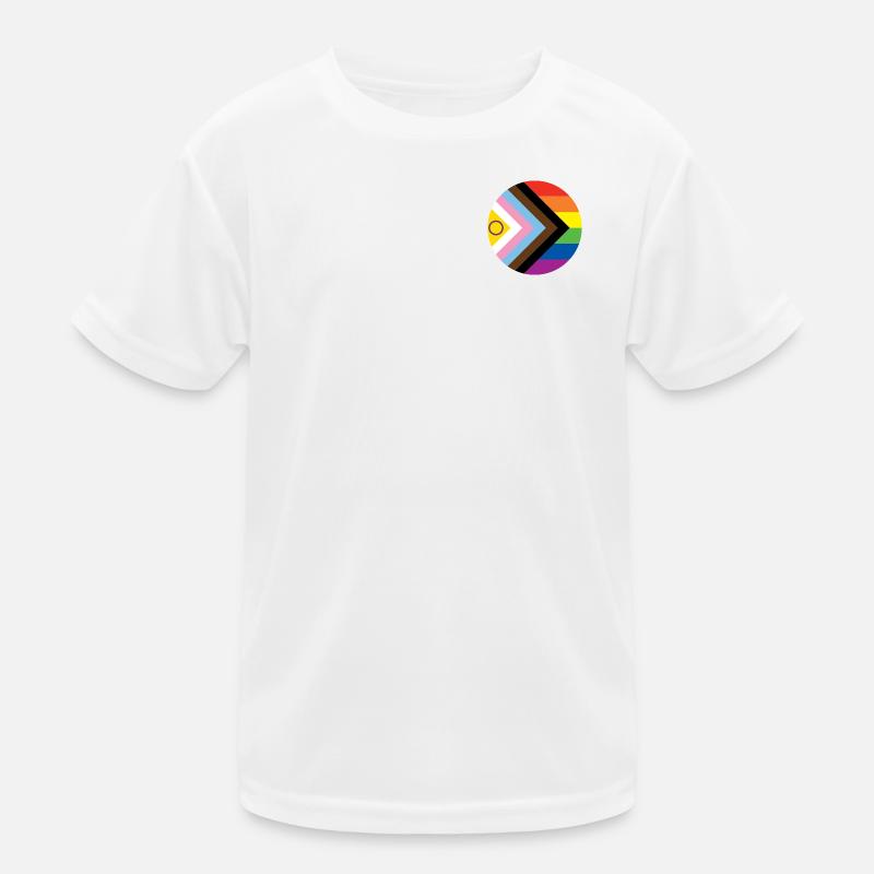 Pride Flag Kinder Funktions-T-Shirt