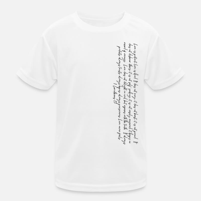 Love Kinder Funktions-T-Shirt