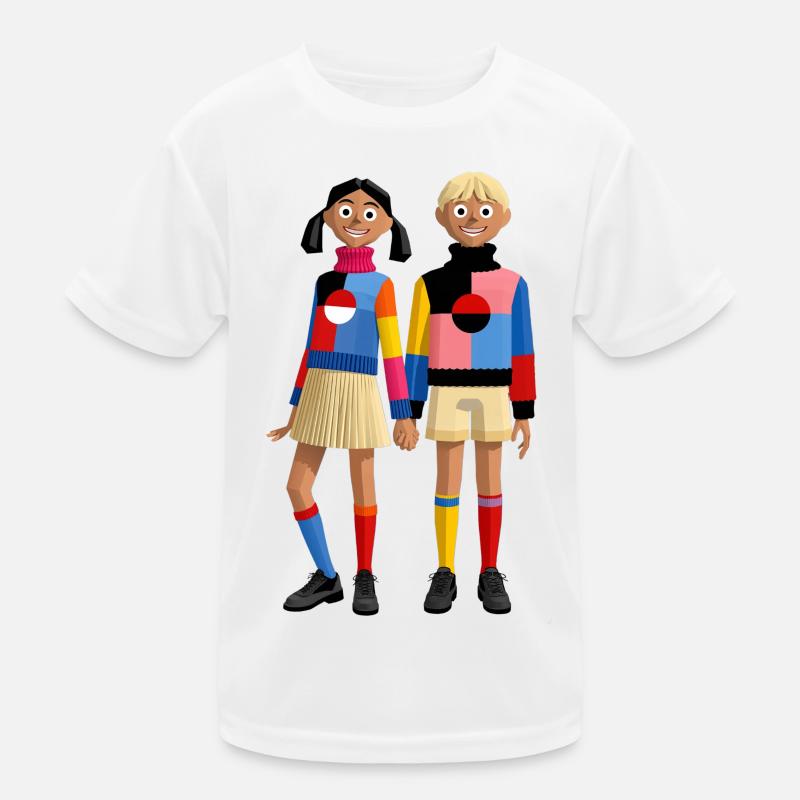 Kiki und Mimo Kinder Funktions-T-Shirt