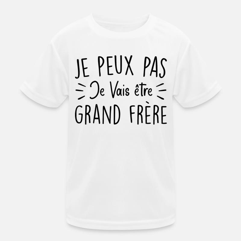Ich kann nicht, ich werde ein großer Bruder sein Kinder Funktions-T-Shirt