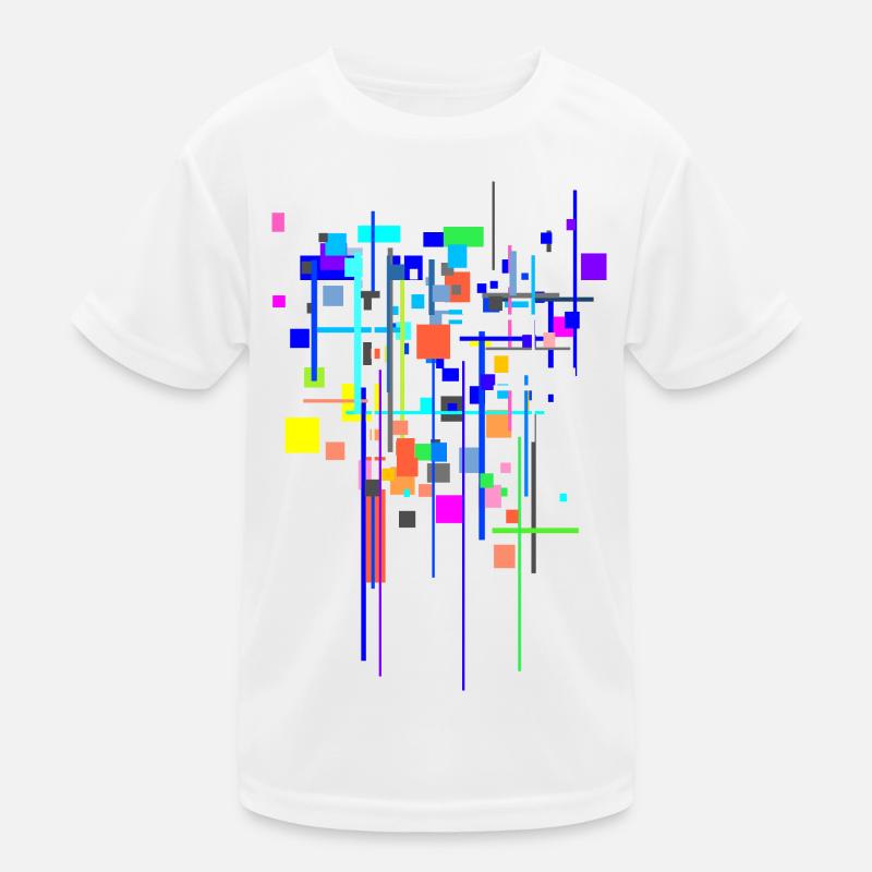 Muster Farben - Abstrakt Kinder Funktions-T-Shirt