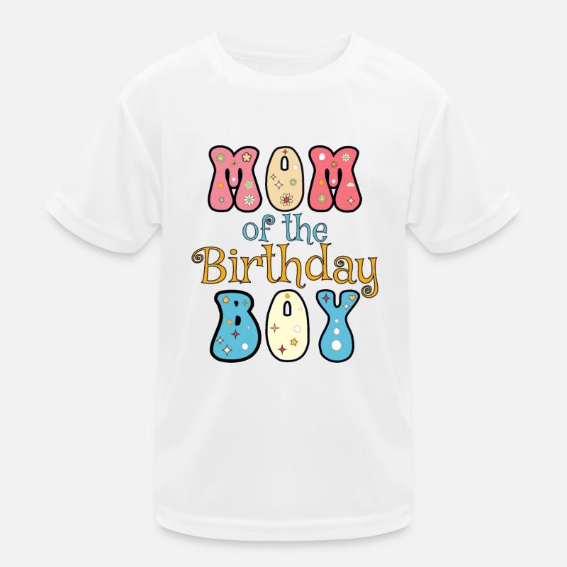 Mama des Geburtstagskindes, Geburtstagsgeschenk Kinder Funktions-T-Shirt