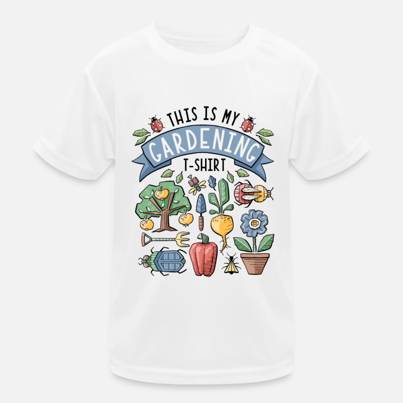 Gardening light Kids Functional T-Shirt