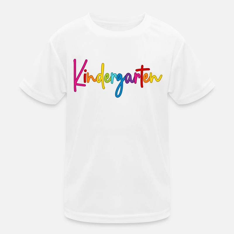 Kindergarten Kids Functional T-Shirt