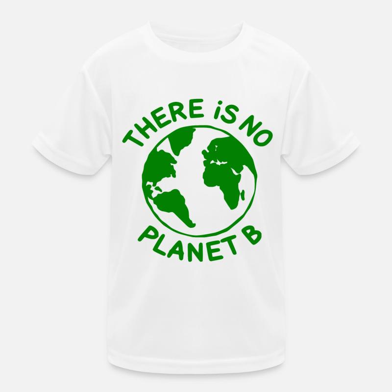 There is no planet B T-shirt sport Enfant