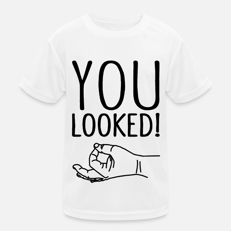Vous avez regardé le cercle des doigts T-shirt sport Enfant
