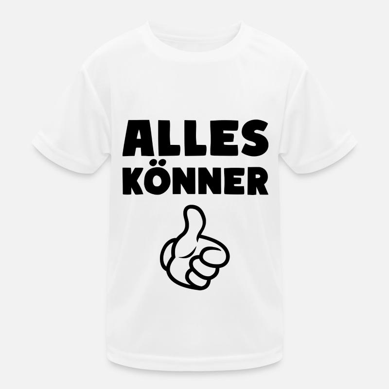 Alles Könner Kinder Funktions-T-Shirt