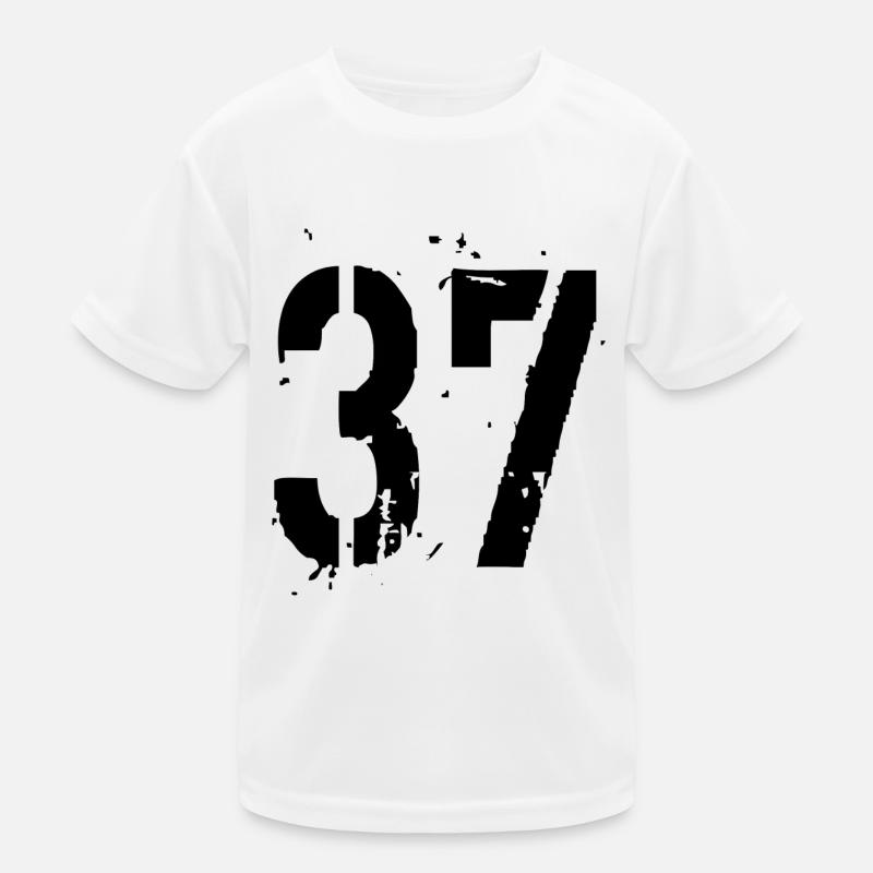 37 Nombre 37 T-shirt sport Enfant
