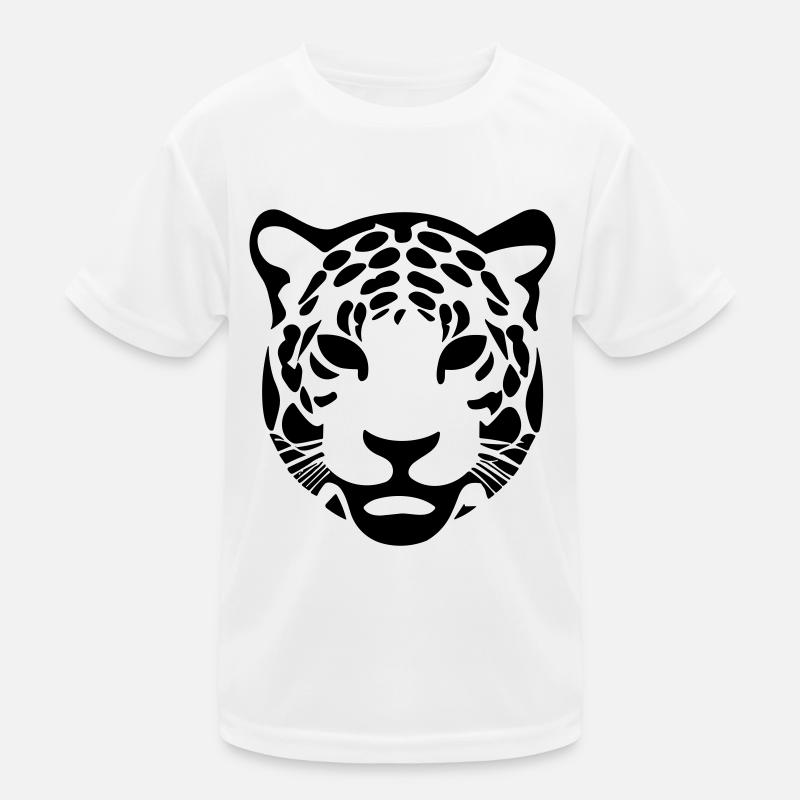 Leopard Kinder Funktions-T-Shirt