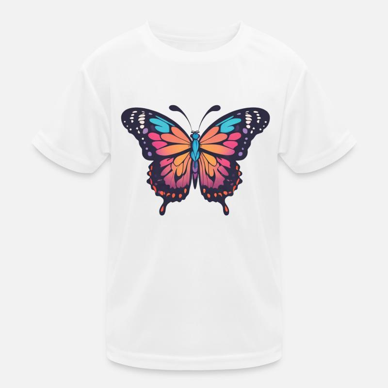 Butterfly Kids Functional T-Shirt