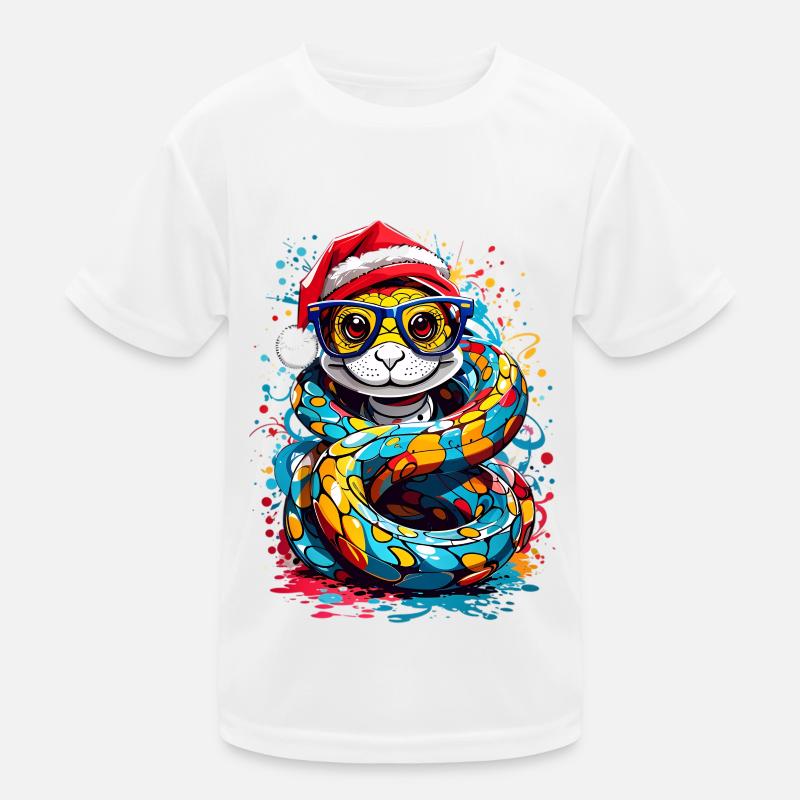 Snake Kids Functional T-Shirt