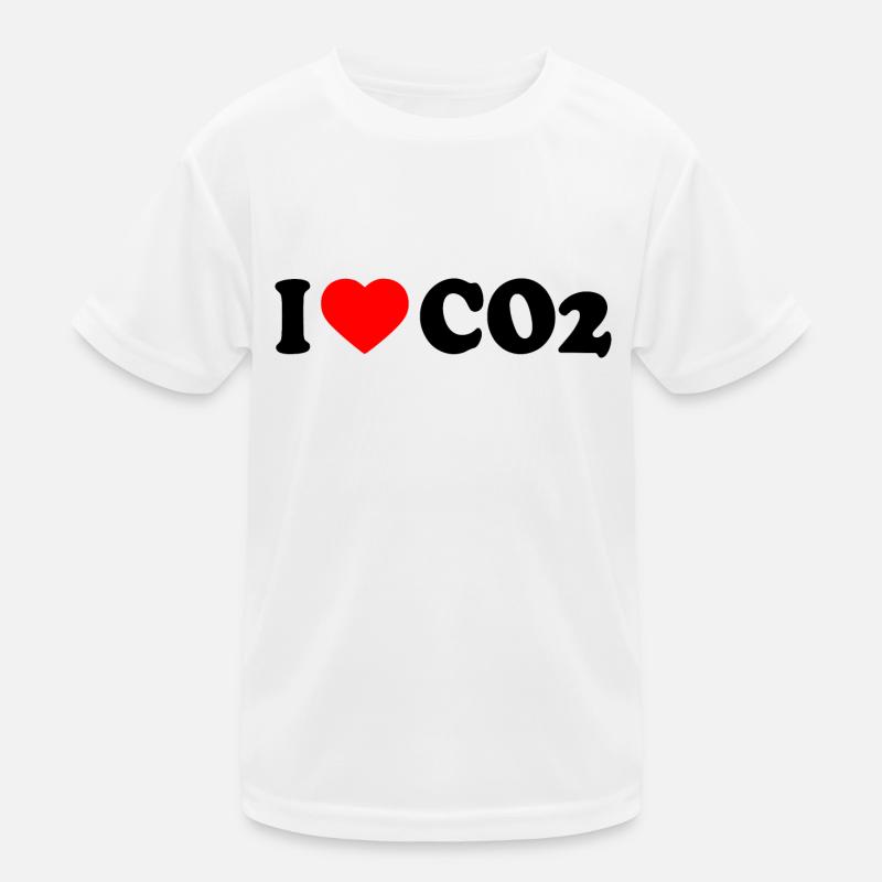 I love co2 Kids Functional T-Shirt