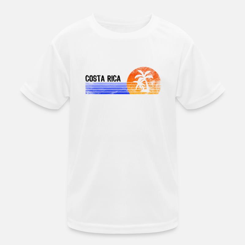 Costa Rica Kids Functional T-Shirt