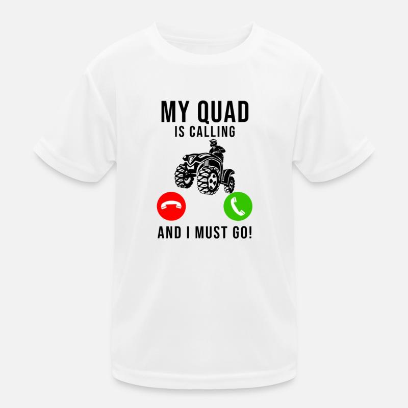 Quad Quad Riders Quad Ride ATV Kids Functional T-Shirt