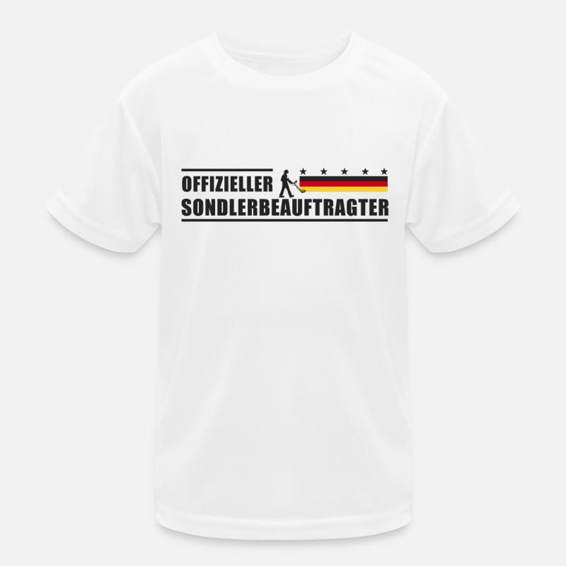 Sondlerbeauftragter Sondengänger Suchgerät Kinder Funktions-T-Shirt