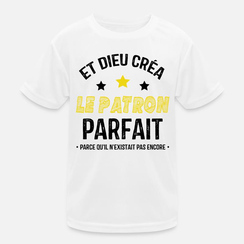 Et dieu créa le patron parfait T-shirt sport Enfant
